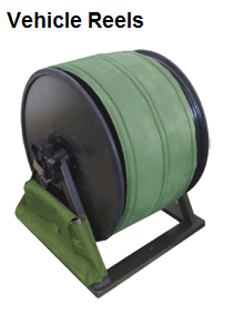 Brugg Cable fibre optic cable vehicle reels